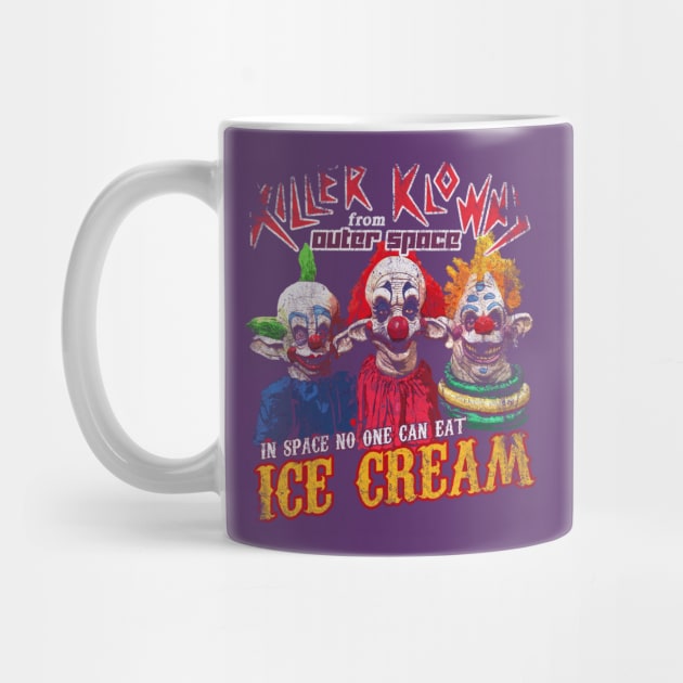 Killer Klowns from Outer Space, faded and distressed by MonkeyKing